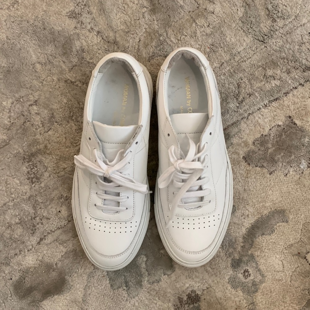 Common Projects White Leather Sneakers
